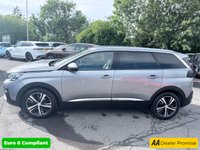 USED 2020 70 PEUGEOT 5008 Grey 1.2 PureTech Allure SUV, 51,000 miles, Euro 6, 7 Seats, Sat nav, Rear  Camera, CarPlay/Android Auto, 18in alloys, ULEZ compliant. This 2020 Peugeot 5008 PureTech Allure is a fantastic example of Peugeot&rsquo;s highly regarded 7 seat SUV, combining practicality, comfort, technology and impressive fuel efficiency in one stylish package. Powered by a responsive and economical 1.2 litre Euro 6 petrol engine, this versatile family vehicle delivers a smooth and enjoyable driving experience whilst keeping running costs low. Presented in excellent condition throughout, this Allure model offers a spacious and flexible interior with seat