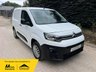 USED 2021 21 CITROEN BERLINGO 1.5 BlueHDi 650 Enterprise M Panel Van 5dr Diesel Manual SWB Euro 6 (s/s) (75 ps) A/C, LOW MILES, 1 OWNER, FSH, CAR PLAY