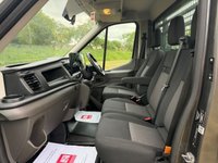 USED 2023 23 FORD TRANSIT 2.0 350 EcoBlue HD Leader Chassis Cab 2dr Diesel Manual RWD L2 Euro 6 (s/s) (130 ps) DROPSIDE GREY BIG SCREEN AIR CON