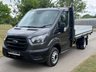 USED 2023 23 FORD TRANSIT 2.0 350 EcoBlue HD Leader Chassis Cab 2dr Diesel Manual RWD L2 Euro 6 (s/s) (130 ps) DROPSIDE GREY BIG SCREEN AIR CON