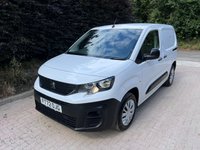 USED 2023 72 PEUGEOT PARTNER 1.5 BlueHDi 1000 Professional Premium + Standard Panel Van 5dr Diesel Manual SWB Euro 6 (s/s) (100 bhp) SAVE 20%, A/C, APPLE CARPLAY, 6 SPEED