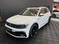USED 2017 R VOLKSWAGEN TIGUAN 2.0 TDI R-Line SUV 5dr Diesel DSG Euro 6 (s/s) (150 ps) STUNNING EXAMPLE RARE RED LEATHER