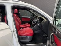 USED 2017 R VOLKSWAGEN TIGUAN 2.0 TDI R-Line SUV 5dr Diesel DSG Euro 6 (s/s) (150 ps) STUNNING EXAMPLE RARE RED LEATHER