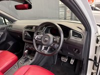 USED 2017 R VOLKSWAGEN TIGUAN 2.0 TDI R-Line SUV 5dr Diesel DSG Euro 6 (s/s) (150 ps) STUNNING EXAMPLE RARE RED LEATHER