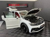 USED 2017 R VOLKSWAGEN TIGUAN 2.0 TDI R-Line SUV 5dr Diesel DSG Euro 6 (s/s) (150 ps) STUNNING EXAMPLE RARE RED LEATHER