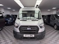 USED 2023 73 FORD TRANSIT 2.0 350 EcoBlue MHEV Leader MWB LOW MILES AIR CON FWD L2 H2  (130 ps) 1 OWNER FULL SERVICE HISTORY  AIR CON MWB MED ROOF