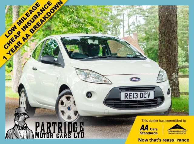 View our Ford Ka 1.2 Studio Hatchback 3dr Petrol Manual Euro 5 (69 ps)