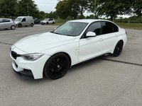USED 2013 63 BMW 3 SERIES 2.0 318d M Sport Saloon 4dr Diesel Auto Euro 5 (s/s) (143 ps) BLUETOOTH 12m MOT INCLUDED, LEATHER