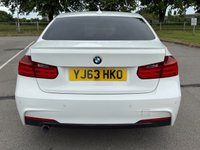 USED 2013 63 BMW 3 SERIES 2.0 318d M Sport Saloon 4dr Diesel Auto Euro 5 (s/s) (143 ps) BLUETOOTH 12m MOT INCLUDED, LEATHER