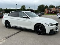 USED 2013 63 BMW 3 SERIES 2.0 318d M Sport Saloon 4dr Diesel Auto Euro 5 (s/s) (143 ps) BLUETOOTH 12m MOT INCLUDED, LEATHER