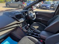 USED 2017 17 FORD KUGA 2.0 TDCi ST-Line X SUV 5dr Diesel Manual AWD Euro 6 (s/s) (180 ps) Pan roof,Nav,reverse cam+