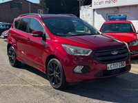 USED 2017 17 FORD KUGA 2.0 TDCi ST-Line X SUV 5dr Diesel Manual AWD Euro 6 (s/s) (180 ps) Pan roof,Nav,reverse cam+