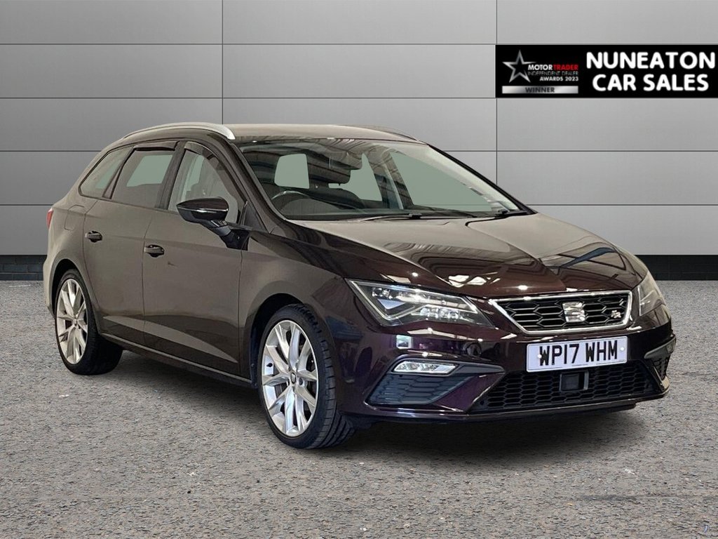 USED 2017 17 SEAT LEON 1.4 EcoTSI FR Technology ST 5dr Petrol DSG Euro 6 (s/s) (150 ps) APPLE CAR PLAY AND ANDROID AUTO