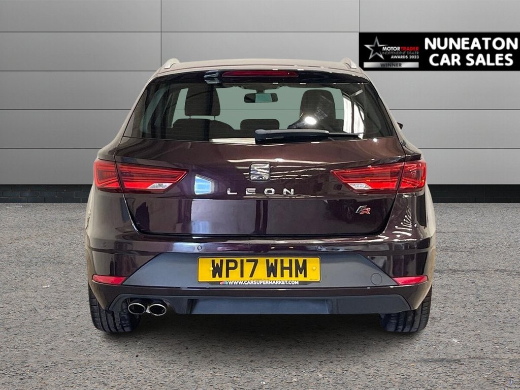 USED 2017 17 SEAT LEON 1.4 EcoTSI FR Technology ST 5dr Petrol DSG Euro 6 (s/s) (150 ps) APPLE CAR PLAY AND ANDROID AUTO