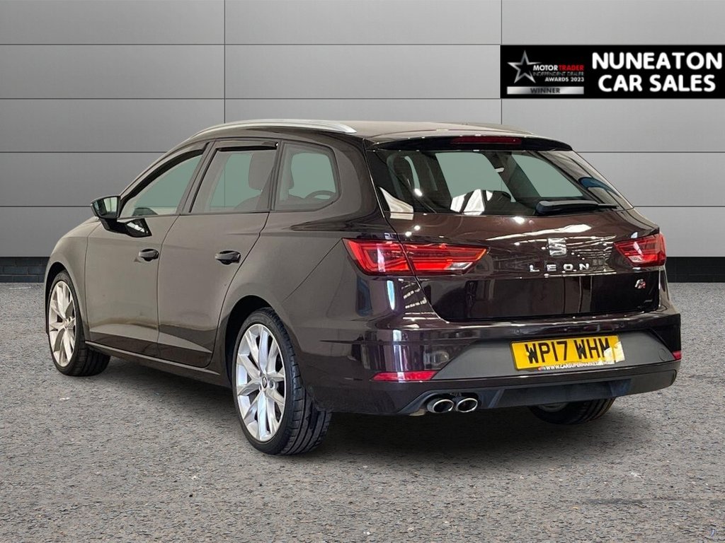 USED 2017 17 SEAT LEON 1.4 EcoTSI FR Technology ST 5dr Petrol DSG Euro 6 (s/s) (150 ps) APPLE CAR PLAY AND ANDROID AUTO
