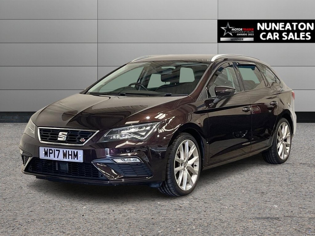 USED 2017 17 SEAT LEON 1.4 EcoTSI FR Technology ST 5dr Petrol DSG Euro 6 (s/s) (150 ps) APPLE CAR PLAY AND ANDROID AUTO