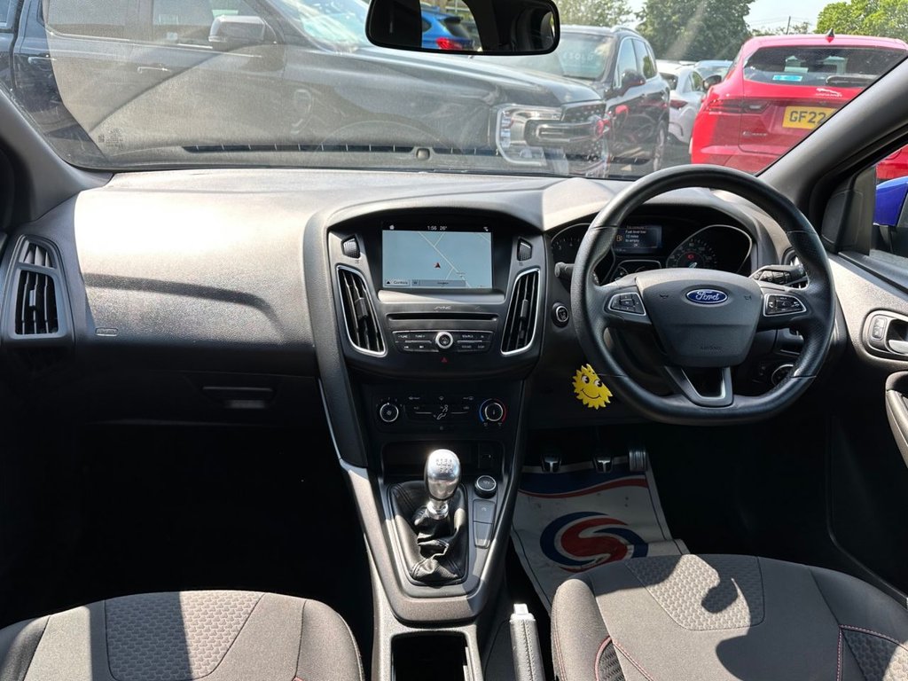 USED 2017 17 FORD FOCUS 1.0T EcoBoost ST-Line Hatchback 5dr Petrol Manual Euro 6 (s/s) (125 ps) 