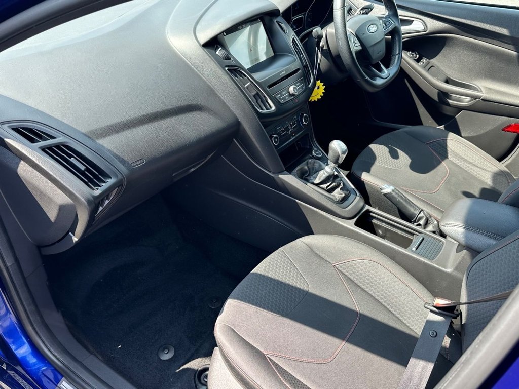 USED 2017 17 FORD FOCUS 1.0T EcoBoost ST-Line Hatchback 5dr Petrol Manual Euro 6 (s/s) (125 ps) 
