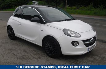 2016 VAUXHALL ADAM 1.4i GLAM Hatchback 3dr Petrol Manual Euro 6 (87 ps) &pound;4995.00