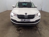 USED 2018 18 SKODA KAROQ 1.6 Turbo Diesel (TDI), SE Technology, 5 Door, SUV, Manual, Euro 6. FULL 12 MONTH MOT WITH EVERY CAR