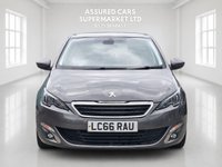 USED 2016 66 PEUGEOT 308 1.2 PureTech Allure Hatchback 5dr Petrol EAT Euro 6 (s/s) (130 ps) Auto_&pound;35 Tax_Sat Nav_Low Miles_1.2L