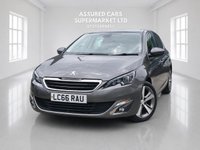 USED 2016 66 PEUGEOT 308 1.2 PureTech Allure Hatchback 5dr Petrol EAT Euro 6 (s/s) (130 ps) Auto_&pound;35 Tax_Sat Nav_Low Miles_1.2L