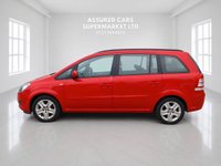 USED 2013 13 VAUXHALL ZAFIRA 1.6 16V Exclusiv MPV 5dr Petrol Manual Euro 5 (115 ps) 7 Seats_Low Milage_UlezFree