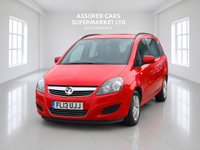 USED 2013 13 VAUXHALL ZAFIRA 1.6 16V Exclusiv MPV 5dr Petrol Manual Euro 5 (115 ps) 7 Seats_Low Milage_UlezFree