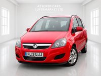 USED 2013 13 VAUXHALL ZAFIRA 1.6 16V Exclusiv MPV 5dr Petrol Manual Euro 5 (115 ps) 7 Seats_Low Milage_UlezFree