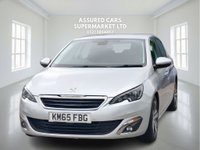 USED 2015 65 PEUGEOT 308 2.0 BlueHDi Allure Hatchback 5dr Diesel EAT Euro 6 (s/s) (150 ps) Auto_&pound;20 Tax_Low Miles_2.0L_Ulez