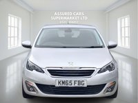 USED 2015 65 PEUGEOT 308 2.0 BlueHDi Allure Hatchback 5dr Diesel EAT Euro 6 (s/s) (150 ps) Auto_&pound;20 Tax_Low Miles_2.0L_Ulez