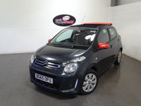 USED 2015 65 CITROEN C1 1.0 VTi Feel Airscape 5dr Petrol Manual Euro 6 (Euro 6) (68 ps) AIR CON DAB ELECTRIC FOLDING ROOF &pound;20 P/YEAR TAX