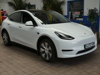 USED 2022 72 TESLA MODEL Y SUV 5dr Electric Auto RWD (346 ps) SUNROOF SAT NAV LEATHER HEATED SEATS CRUISE CONTROL PARKING CAMERA 1 OWNER WARRANTY