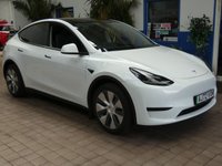 USED 2022 72 TESLA MODEL Y SUV 5dr Electric Auto RWD (346 ps) SUNROOF SAT NAV LEATHER HEATED SEATS CRUISE CONTROL PARKING CAMERA 1 OWNER WARRANTY