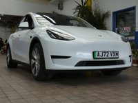 USED 2022 72 TESLA MODEL Y SUV 5dr Electric Auto RWD (346 ps) SUNROOF SAT NAV LEATHER HEATED SEATS CRUISE CONTROL PARKING CAMERA 1 OWNER WARRANTY