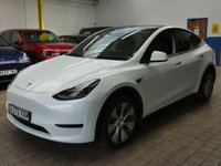 USED 2022 72 TESLA MODEL Y SUV 5dr Electric Auto RWD (346 ps) SUNROOF SAT NAV LEATHER HEATED SEATS CRUISE CONTROL PARKING CAMERA 1 OWNER WARRANTY