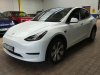 USED 2022 72 TESLA MODEL Y SUV 5dr Electric Auto RWD (346 ps) SUNROOF SAT NAV LEATHER HEATED SEATS CRUISE CONTROL PARKING CAMERA 1 OWNER WARRANTY