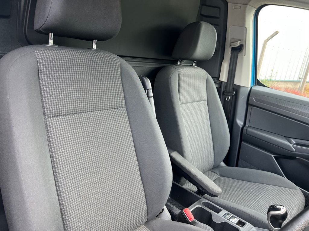 USED 2021 21 VOLKSWAGEN CADDY 2.0 TDI C20 Commerce Plus Panel Van 5dr Diesel Manual SWB Euro 6 (s/s) (122 ps) *BRAND NEW 19" WHEELS & TYRES*
