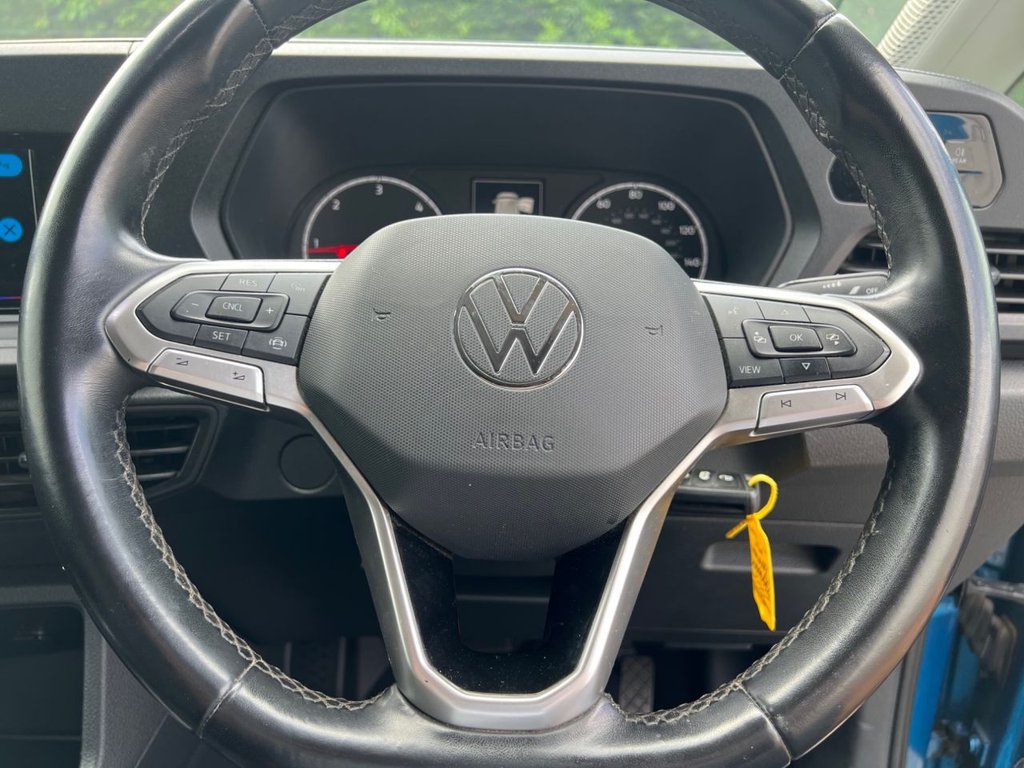 USED 2021 21 VOLKSWAGEN CADDY 2.0 TDI C20 Commerce Plus Panel Van 5dr Diesel Manual SWB Euro 6 (s/s) (122 ps) *BRAND NEW 19" WHEELS & TYRES*
