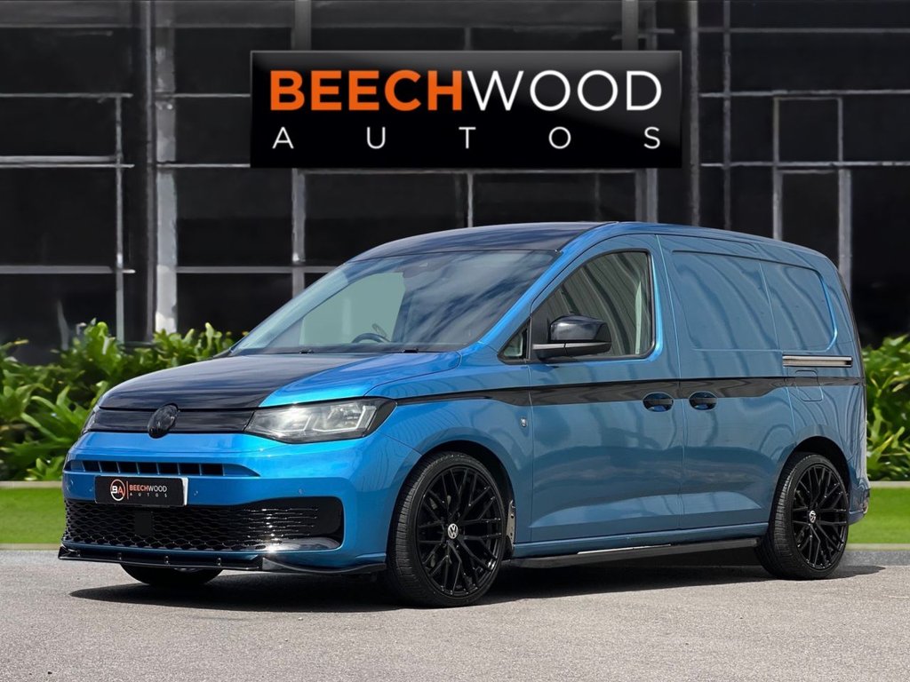 USED 2021 21 VOLKSWAGEN CADDY 2.0 TDI C20 Commerce Plus Panel Van 5dr Diesel Manual SWB Euro 6 (s/s) (122 ps) *BRAND NEW 19" WHEELS & TYRES*
