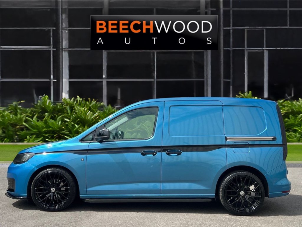 USED 2021 21 VOLKSWAGEN CADDY 2.0 TDI C20 Commerce Plus Panel Van 5dr Diesel Manual SWB Euro 6 (s/s) (122 ps) *BRAND NEW 19" WHEELS & TYRES*