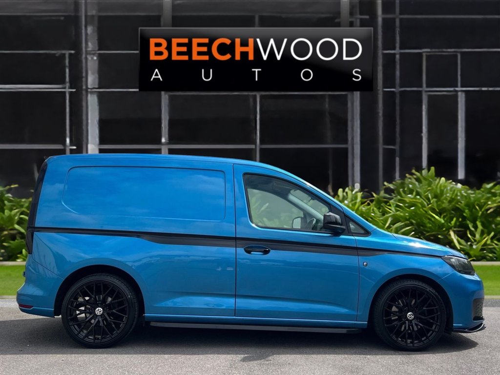 USED 2021 21 VOLKSWAGEN CADDY 2.0 TDI C20 Commerce Plus Panel Van 5dr Diesel Manual SWB Euro 6 (s/s) (122 ps) *BRAND NEW 19" WHEELS & TYRES*