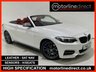 USED 2018 18 BMW 2 SERIES 3.0 M240i Convertible 2dr Petrol Auto Euro 6 (s/s) (340 ps) FULL RED LEATHER-NAV-18'S