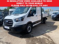 USED 2020 20 FORD TRANSIT 350 UTILITY TIPPER DOUBLE CAB RWD EURO 6 (s/s) (130 BHP) 6 MNTH WARRANTY, FULL MOT, JUST BEEN SERVICED, CLEAN TIPPER
