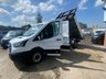 USED 2020 20 FORD TRANSIT 350 UTILITY TIPPER DOUBLE CAB RWD EURO 6 (s/s) (130 BHP) 6 MNTH WARRANTY, FULL MOT, JUST BEEN SERVICED, CLEAN TIPPER