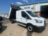 USED 2020 20 FORD TRANSIT 350 UTILITY TIPPER DOUBLE CAB RWD EURO 6 (s/s) (130 BHP) 6 MNTH WARRANTY, FULL MOT, JUST BEEN SERVICED, CLEAN TIPPER