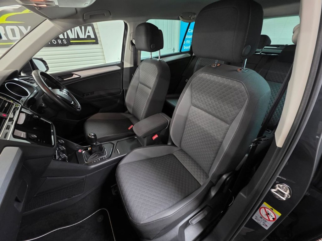 USED 2019 19 VOLKSWAGEN TIGUAN 2.0 TDI Match SUV 5dr Diesel Manual Euro 6 (s/s) (150 ps) Bluetooth - Cruise Control