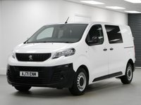 USED 2022 71 PEUGEOT EXPERT 2.0 BLUEHDI 145 BHP PROFESSIONAL PREMIUM CREWCAB 6 SEATER 2022 YEAR | 6 SEATER | 145 BHP | AIR CON