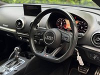 USED 2018 S AUDI S3 2.0 TFSI Black Edition Sportback 5dr Petrol S Tronic quattro Euro 6 (s/s) (310 ps) 