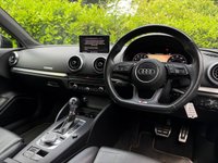 USED 2018 S AUDI S3 2.0 TFSI Black Edition Sportback 5dr Petrol S Tronic quattro Euro 6 (s/s) (310 ps) 